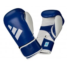 Боксерські рукавички Adidas Speed 165 з ліцензією WAKO | синьо/білий | Adidas ADISBG165WK