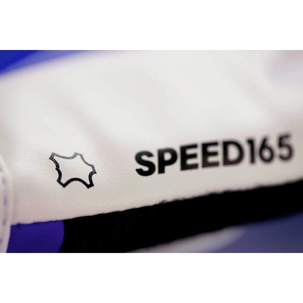 Боксерські рукавички Adidas Speed 165 з ліцензією WAKO | синьо/білий | Adidas ADISBG165WK