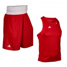 Боксерская форма Adidas Olympic 2024 | красная | Adidas ADIIBA23TM\ADIIBA23SM