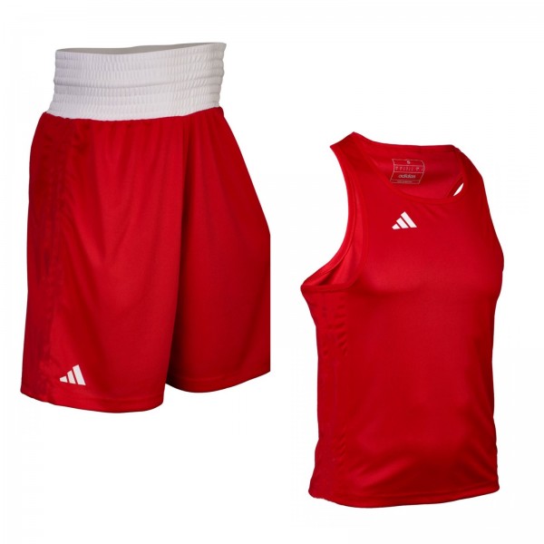 Боксерська форма Adidas Olympic 2024 | червона | Adidas ADIIBA23TM\ADIIBA23SM