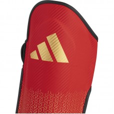 Захист гомілки та стопи з ліцензією Wako Semi Contact | червоний/золотий | ADIDAS ADIKBSI300