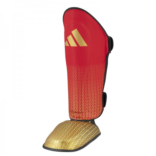 Захист гомілки та стопи з ліцензією Wako Semi Contact | червоний/золотий | ADIDAS ADIKBSI300