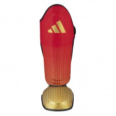 Захист гомілки та стопи з ліцензією Wako Semi Contact | червоний/золотий | ADIDAS ADIKBSI300