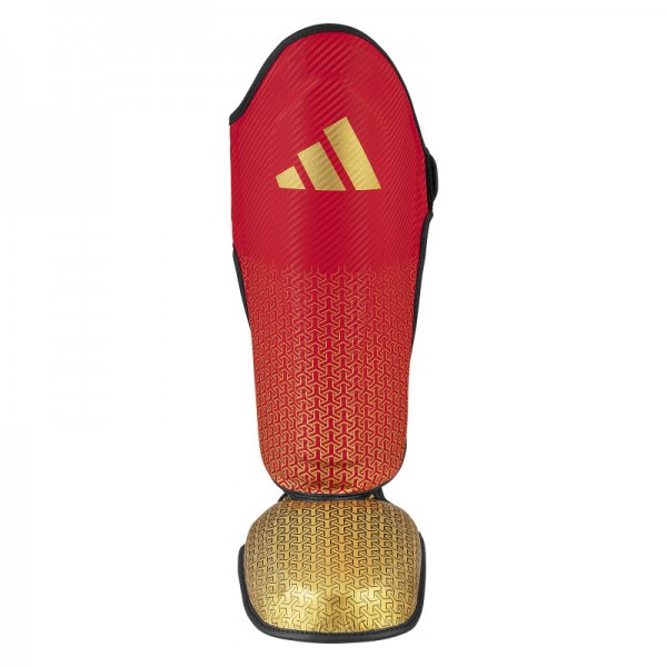 Захист гомілки та стопи з ліцензією Wako Semi Contact | червоний/золотий | ADIDAS ADIKBSI300