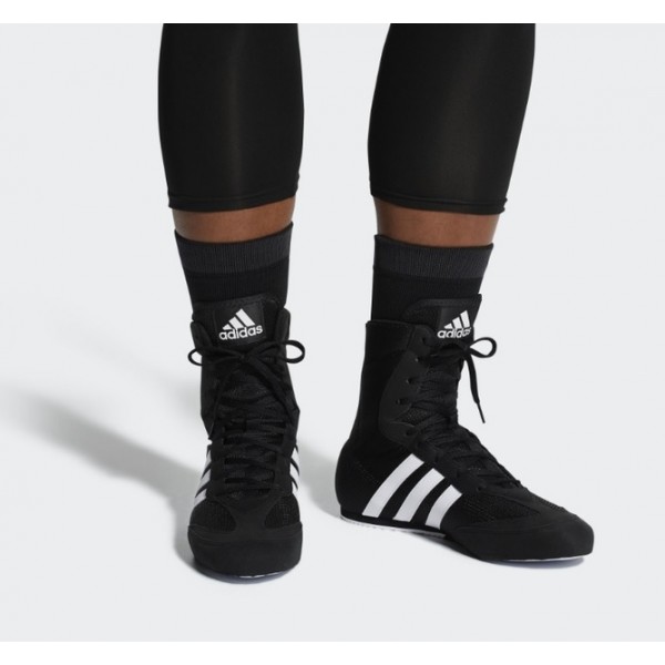 Взуття для боксу (боксерки) Box Hog 2 | чорні | ADIDAS BA7928