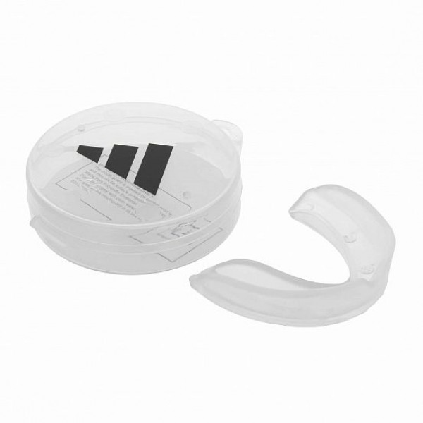 Капа Adidas Single Mouth Guard однорядна доросла | прозора | Adidas ADIBP09 