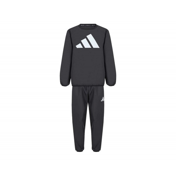 Костюм Adidas для снижения веса с эффектом сауны | черно/белый | ADISS01