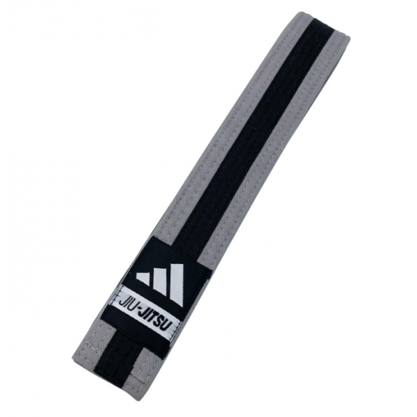 Пояс для Джиу-Джитсу Adidas | серо-черный| Adidas adiBJJB-K