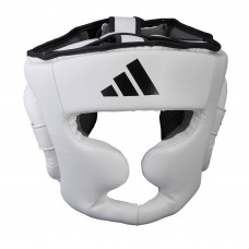 Шлем боксерский Adidas Speed Super Pro Headguard | бело/черный| ADIDAS ADISBHG041