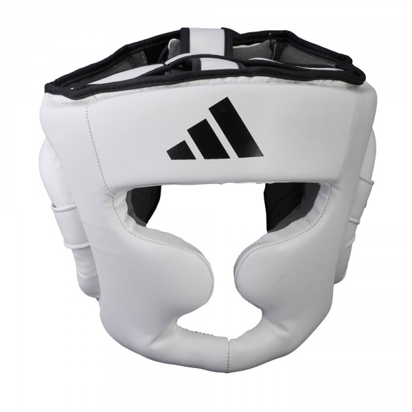 Боксерський шолом Adidas Speed Super Pro Headguard | біло/чорний | ADISBHG041