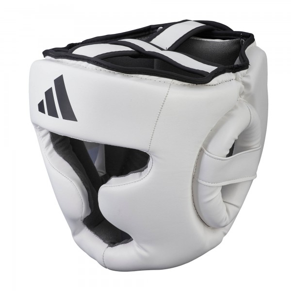 Боксерський шолом Adidas Speed Super Pro Headguard | біло/чорний | ADISBHG041