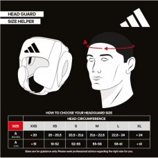 Шлем боксерский Adidas Speed Super Pro Headguard | бело/черный| ADIDAS ADISBHG041