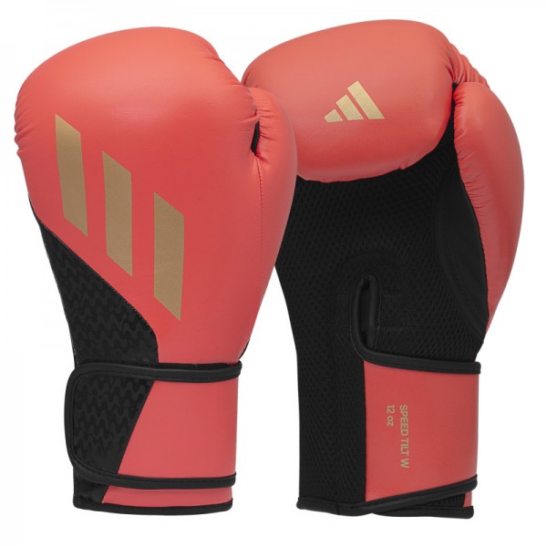 Боксерский набор Adidas (перчатки, бинты, скакалка) | красный | ADIKITW