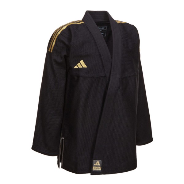 Кимоно для джиу-джитсу ChaIIenge | черный/золотой | ADIDAS JJ350_2_0_P\BL