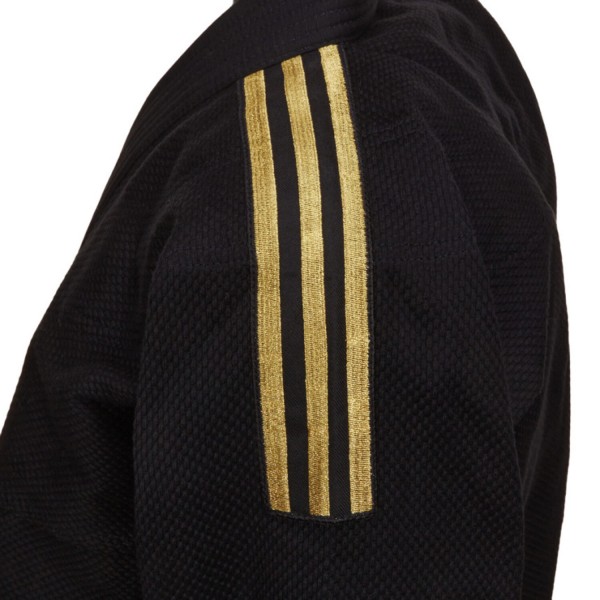 Кимоно для джиу-джитсу ChaIIenge | черный/золотой | ADIDAS JJ350_2_0_P\BL