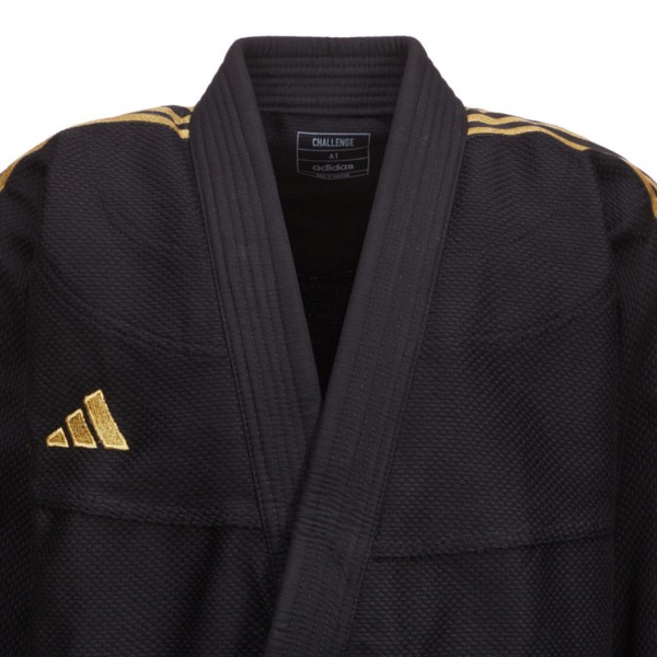 Кимоно для джиу-джитсу ChaIIenge | черный/золотой | ADIDAS JJ350_2_0_P\BL