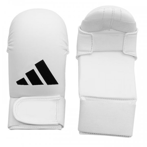 Перчатки для каратэ Adidas JKA | белые | 661.11