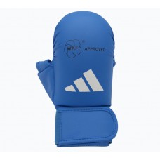 Перчатки для каратэ с защитой большого пальца с лицензией WKF | синий | ADIDAS 661.23