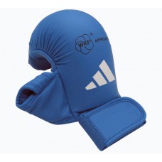 Перчатки для каратэ с защитой большого пальца с лицензией WKF | синий | ADIDAS 661.23