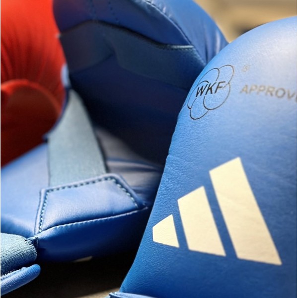 Рукавички для карате з ліцензією WKF | синій | ADIDAS 661_22_20