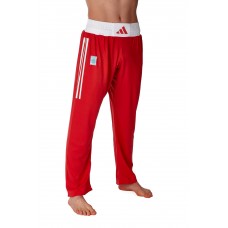 Штаны для кикбоксинга Adidas WAKO Full Contact | красные | Adidas ADIFCP1_PL
