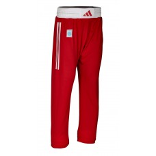 Штаны для кикбоксинга Adidas WAKO Full Contact | красные | Adidas ADIFCP1_PL