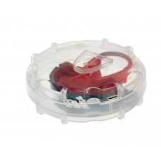 Капа детская Adidas/Opro Silver | черный/красный | Adidas ADIBP32