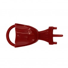 Капа детская Adidas/Opro Silver | черный/красный | Adidas ADIBP32