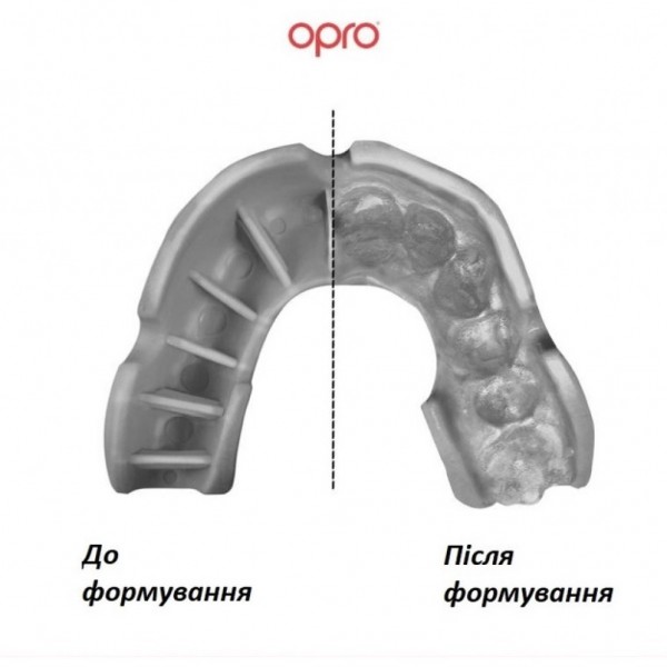 Капа дитяча Adidas/Opro Silver | чорно/біла| Adidas ADIBP32