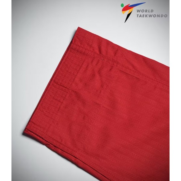 Добок для тхеквондо ADIDAS POOMSAE для дівчаток | біло-червоний | adiTPYF02