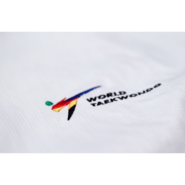 Добок для тхеквондо ADIDAS POOMSAE для мужчин | бело-темно синий | adiTPAM02