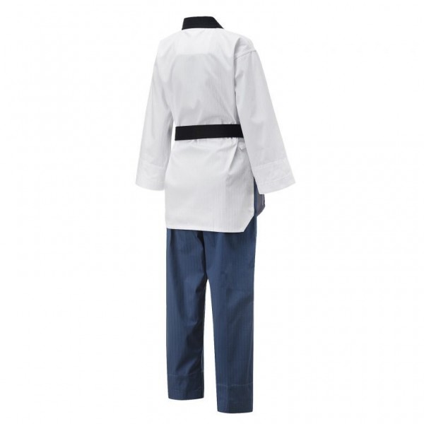 Добок для тхеквондо ADIDAS POOMSAE для жінок | біло-синій | ADITPAF02