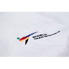 Добок для тхеквондо ADIDAS POOMSAE для жінок | біло-синій | ADITPAF02