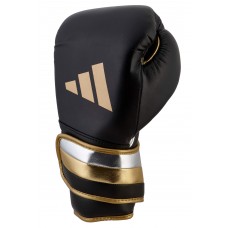 Боксерські рукавички Adidas "SPEED 501" | чорно/золоті | ADISBG501