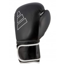 Боксерські рукавички Adidas "Hybrid 80" | чорно/білий | ADIH80