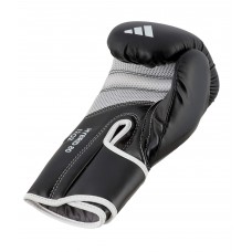 Боксерські рукавички Adidas "Hybrid 80" | чорно/білий | ADIH80