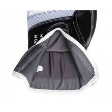 Боксерські рукавички Adidas "Hybrid 80" | чорно/білий | ADIH80