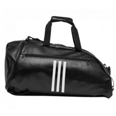 Сумка-рюкзак Adidas Karate с лицензией WKF | чорно/белая | ADIACC051WKF