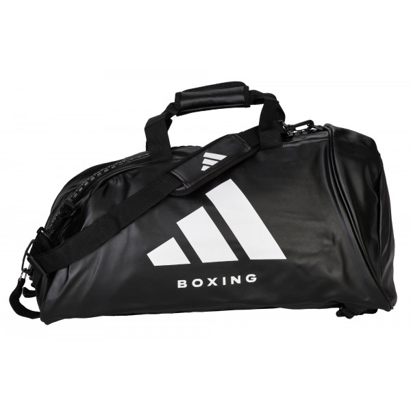 Сумка-рюкзак Adidas Boxing | чорно/белая | ADIACC051B