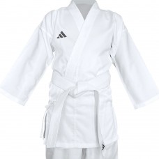 Кимоно для каратэ Adidas Kids с лицензией WKF | белое | K150