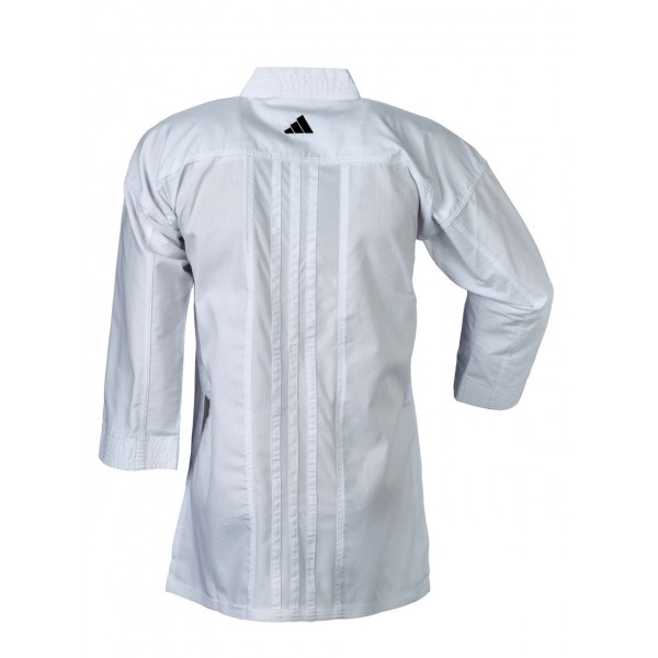 Кимоно для карате Adidas Fighter Slim Fit с лицензией WKF | белое | K220DNAWKF