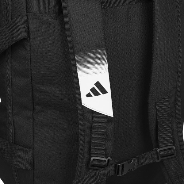 Сумка-рюкзак Adidas Duffle Bag з логотипом Karate | чорний/срібло | BADUM01KA