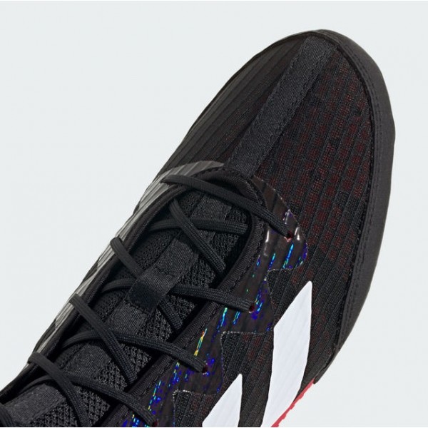 Взуття для боксу (боксерки) Box Hog 4 | чорний/біло/червоний | ADIDAS IH2730