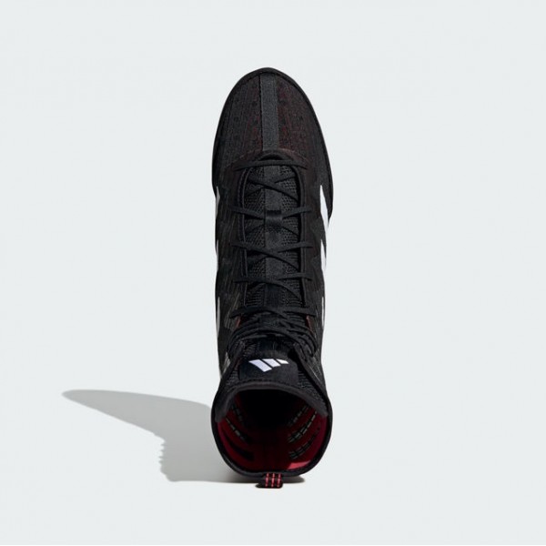 Взуття для боксу (боксерки) Box Hog 4 | чорний/біло/червоний | ADIDAS IH2730