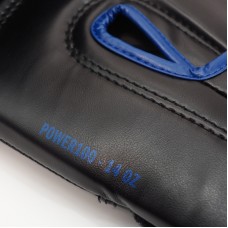 Боксерские перчатки Adidas Power 100 | черный/синий | PWR100TG