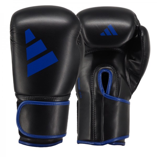 Боксерские перчатки Adidas Power 100 | черный/синий | PWR100TG