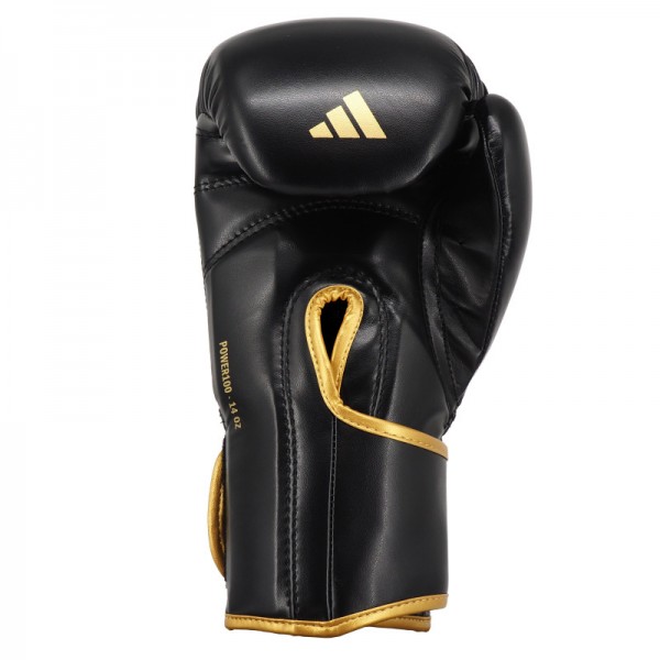 Боксерские перчатки Adidas Power 100 | черный/золотой | PWR100TG