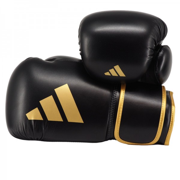 Боксерские перчатки Adidas Power 100 | черный/золотой | PWR100TG