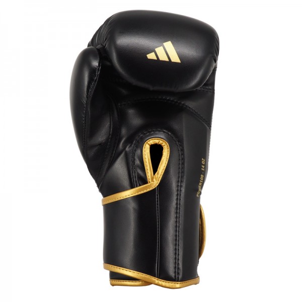 Боксерские перчатки Adidas Power 100 | черный/золотой | PWR100TG