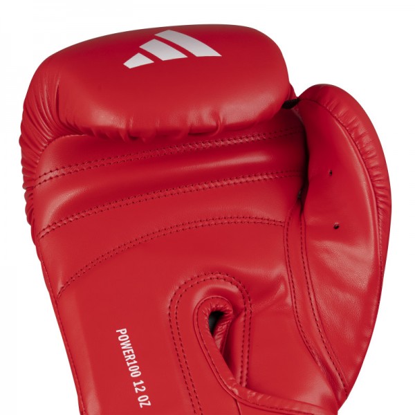 Боксерские перчатки Adidas Power 100 | красный/белый | PWR100TG